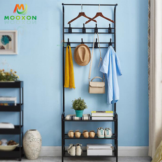 Home Furniture Multipurpose Balcony Or Living Room Storage Stand Clothes Dry Rack 