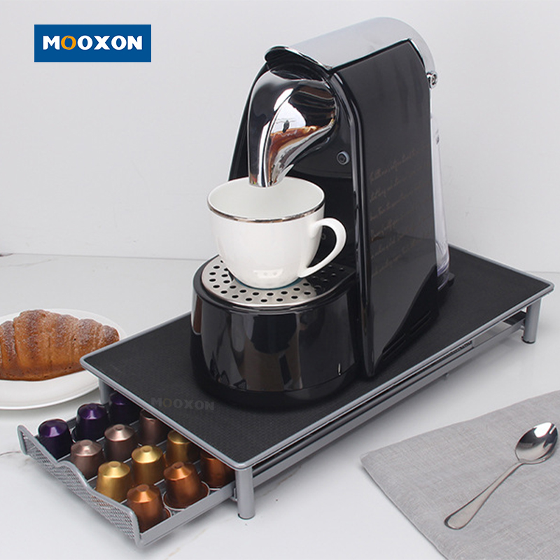 coffee capsule holder rack Iron 4 Rows For Nespresso , MX-C18-A