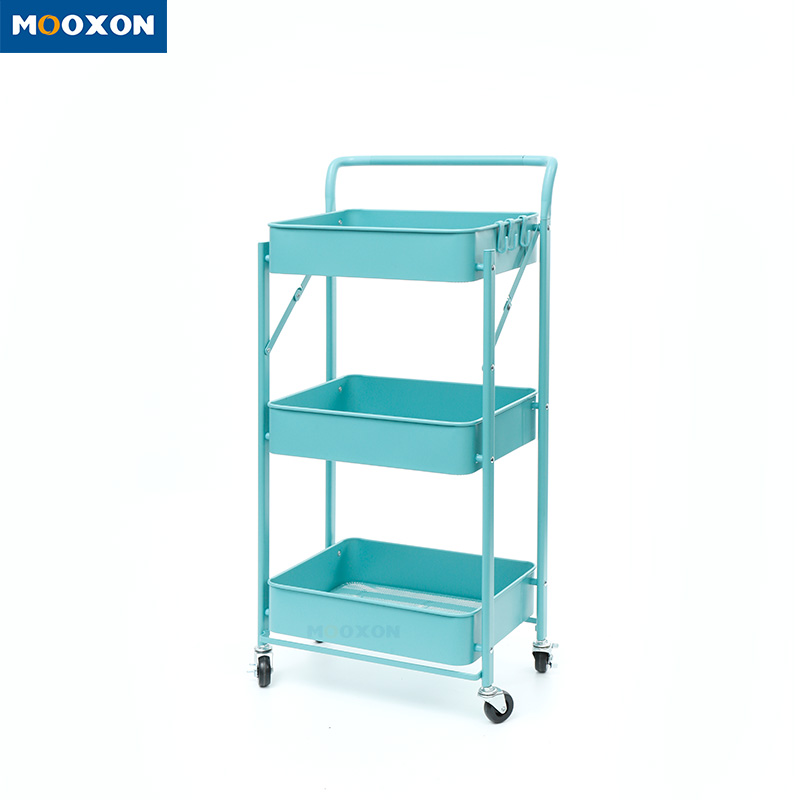 Utility Bedroom Storage Organizer Shelf Kitchen Rolling Carts And Trolleys 