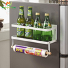 Magnetic Foldable Refrigerator Kitchen Magnet Side Organizer Fridge Holder 